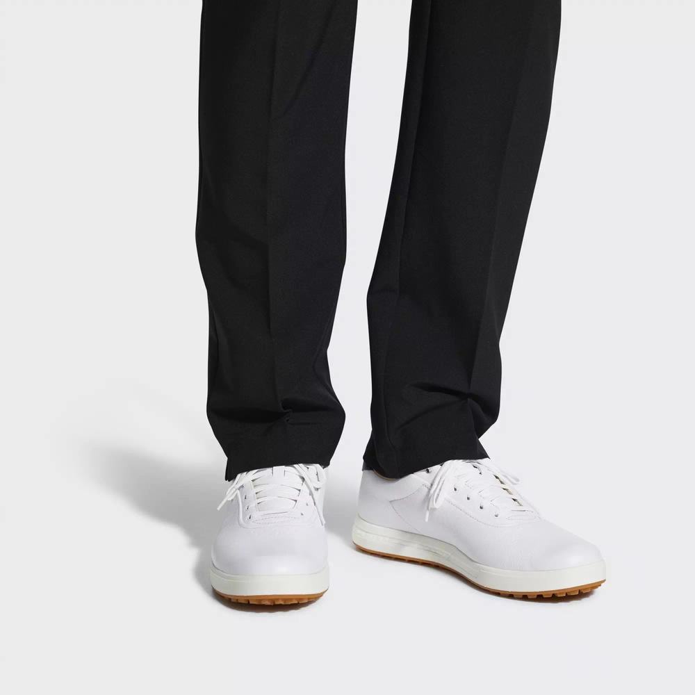 Adidas Adipure SP Tenis De Golf Blancos Para Hombre (MX-61076)